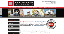 Desktop Screenshot of bobwallin.com